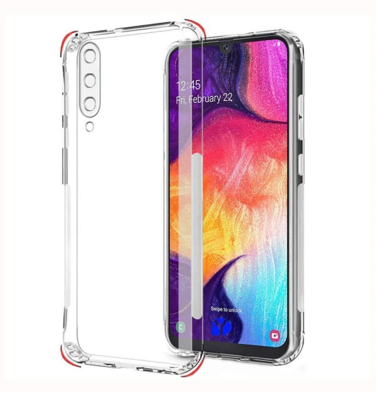 Samsung Galaxy A50 Anti Yellow Clear Case
